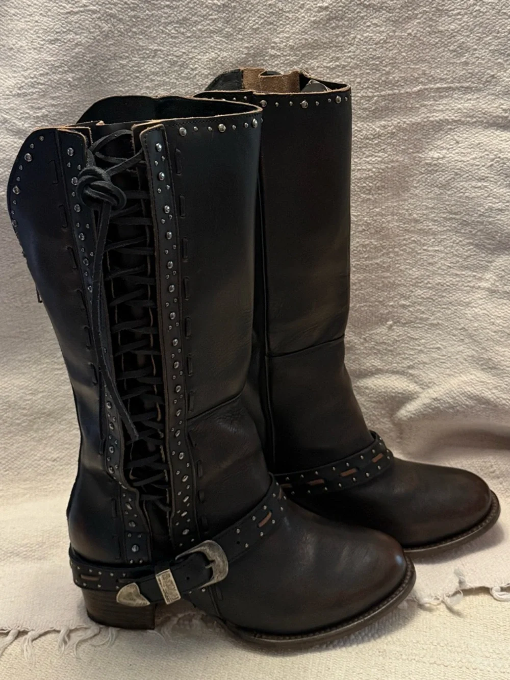 Freebird Black Contour boots size 10 - Picture 1 of 10